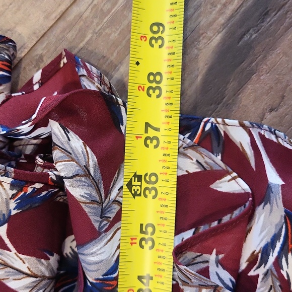 Anthropologie Mynah’s Reynu Taandon Keshika Ruffled Maxi Skirt, Size Large - Picture 6 of 12